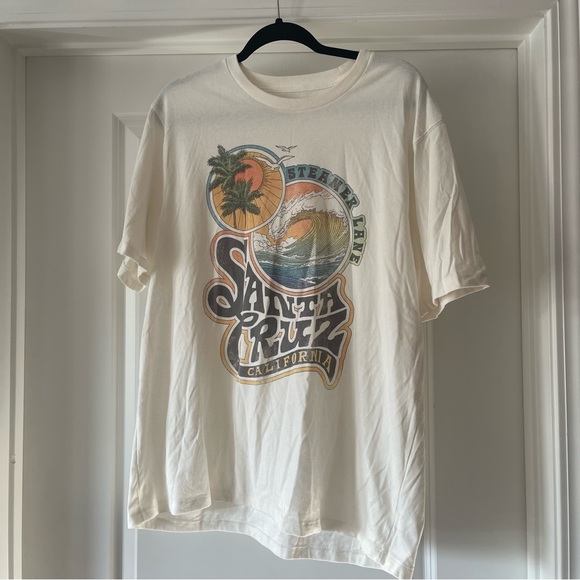 California Beachy graphic tee XL vintage look - Picture 1 of 3